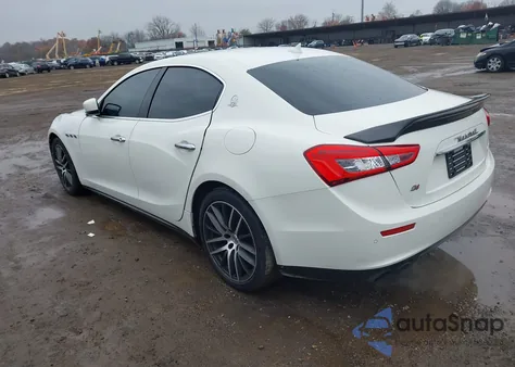 2016 Maserati Ghibli S Q4 from USA, damaged, VIN ZAM57RTA2G1176235